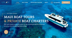 Desktop Screenshot of mauiboattrips.com