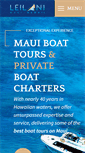 Mobile Screenshot of mauiboattrips.com